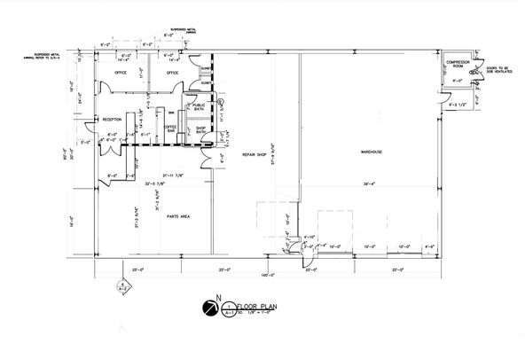 Newly Constructed Class "A" Industrial Building: 1506 Grimmett Dr, Shreveport, LA 71107